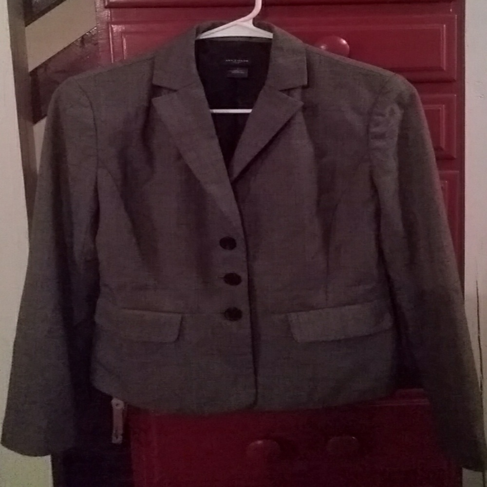 Ann Taylor Cropped Suit Jacket